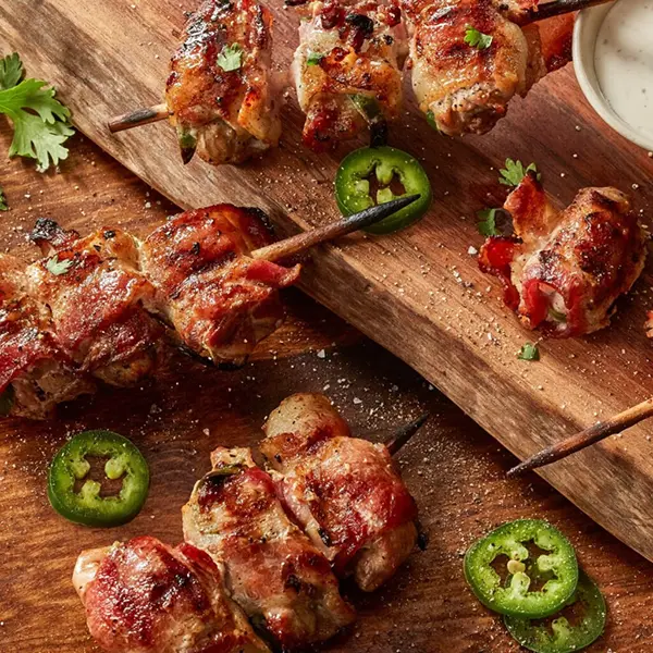 Garlic Butter Quail Bites