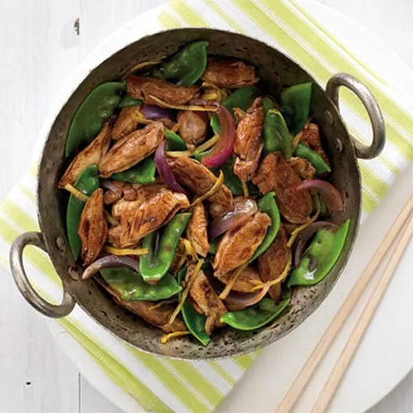Quail Stir-Fry with Vegetables